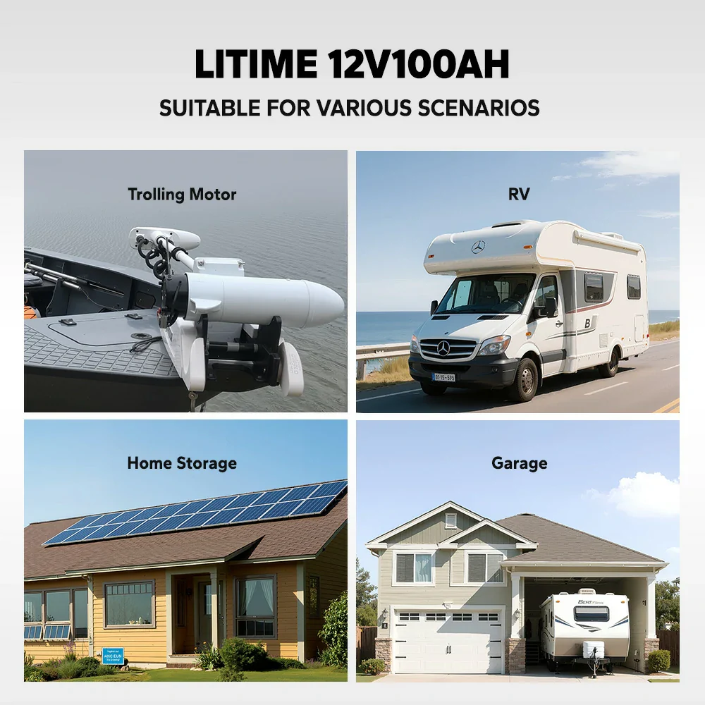 LiFePO4 12V 100Ah Group24 Smart - slika 10