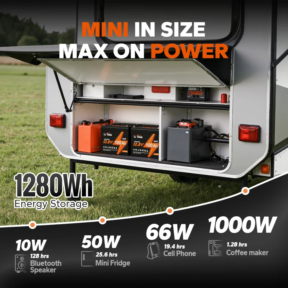 LiFePO4 12V 100Ah MINI - slika 2