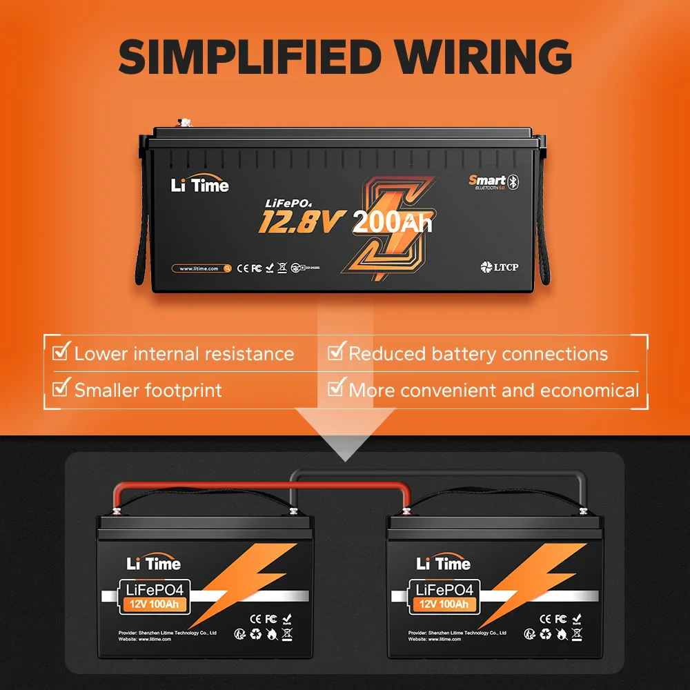 LiFePO4 12V 200Ah Smart - slika 4