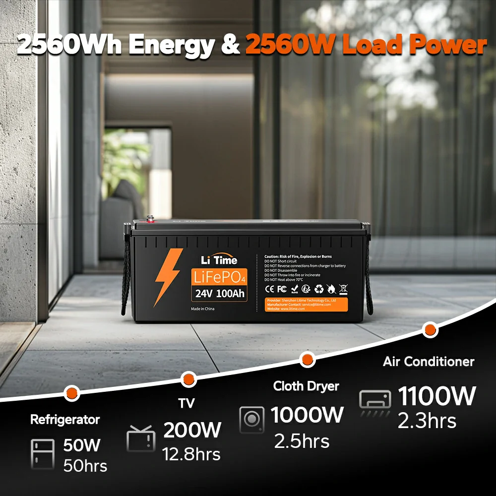 LiFePO4 24V 100Ah Basic - slika 6