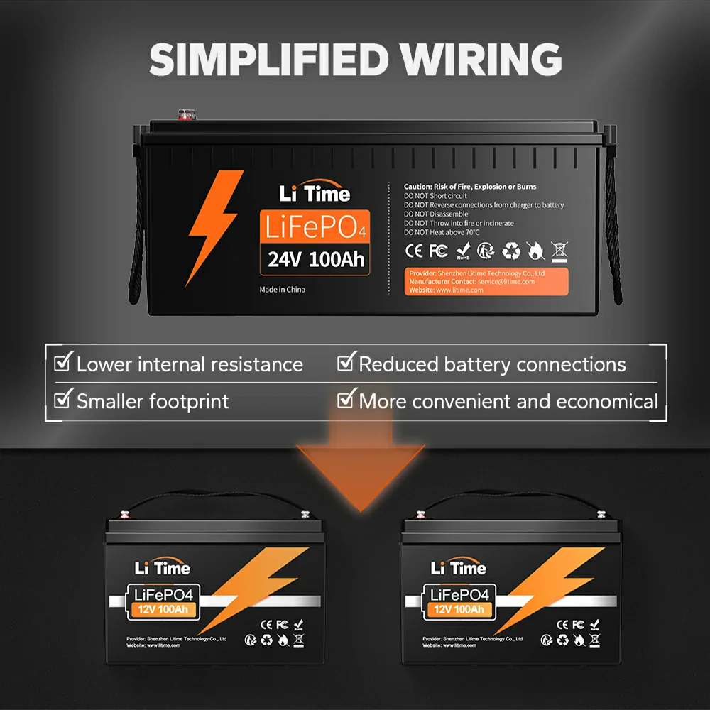 LiFePO4 24V 100Ah Basic - slika 7