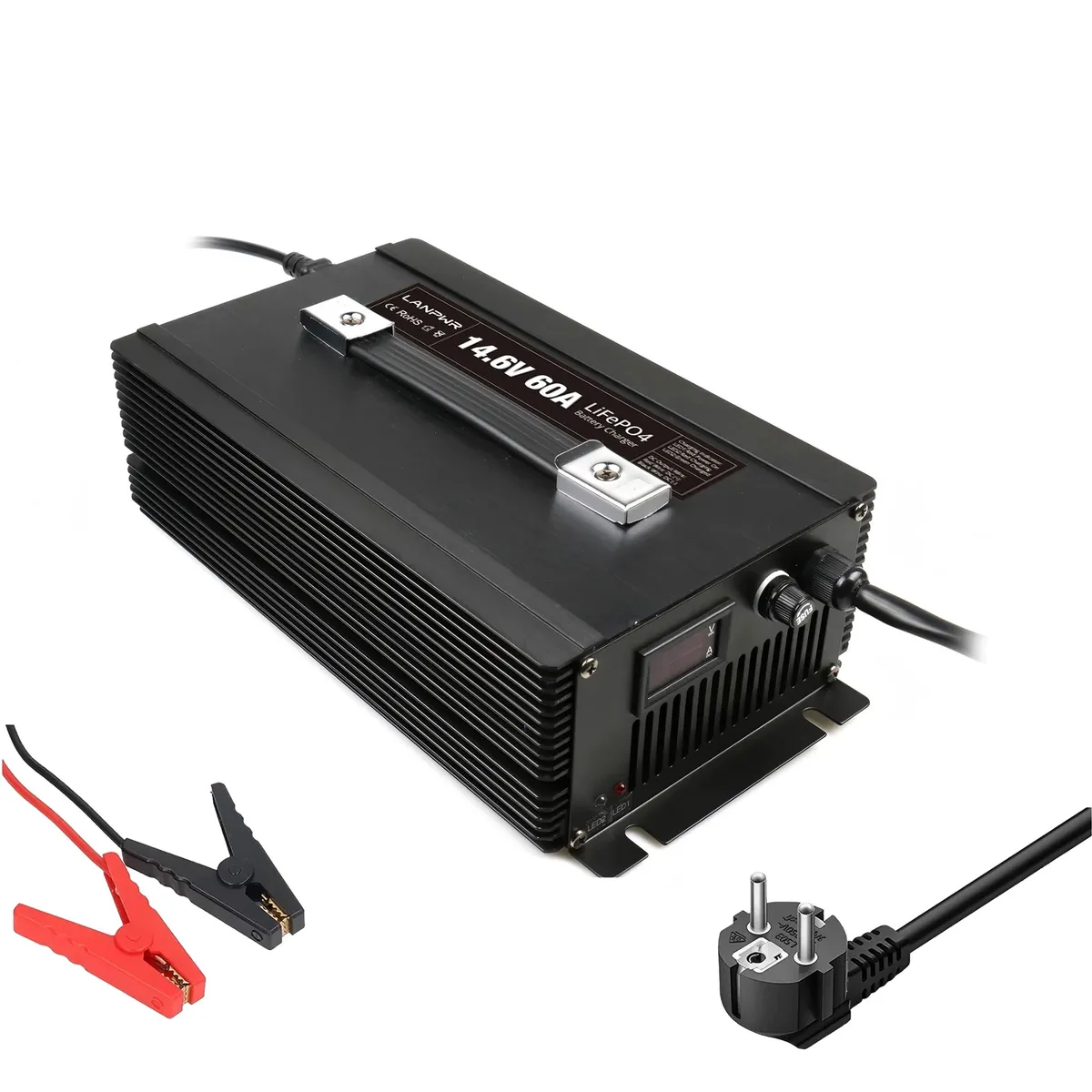 Punjač LiFePO4 12V 60A LANPWR - slika 3