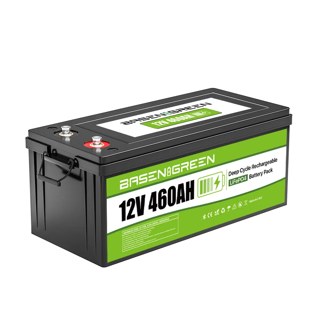 GreenBasen 12V 460Ah LiFePO₄ Bluetooth