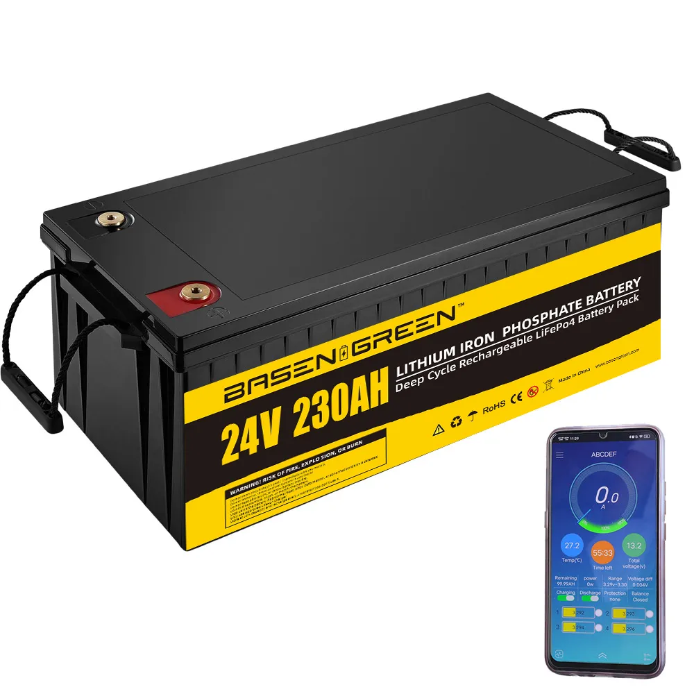 GreenBasen 24V 230Ah LiFePO4 Bluetooth - slika 6