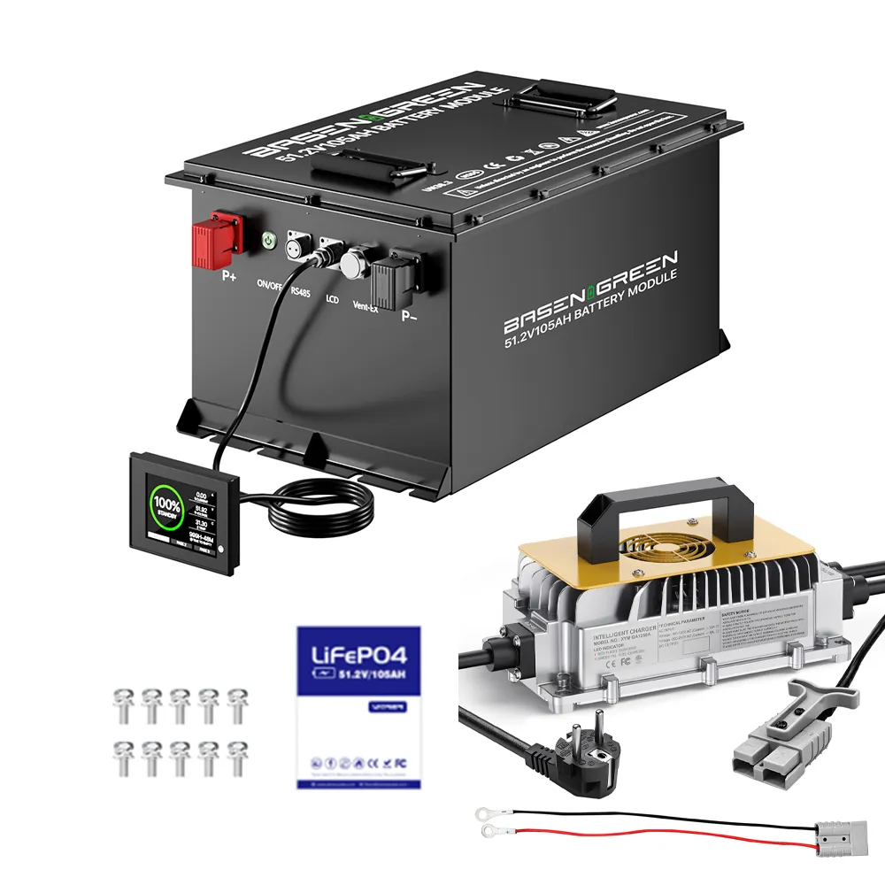 GreenBasen 48V 105Ah baterija za golf vozila - slika 2