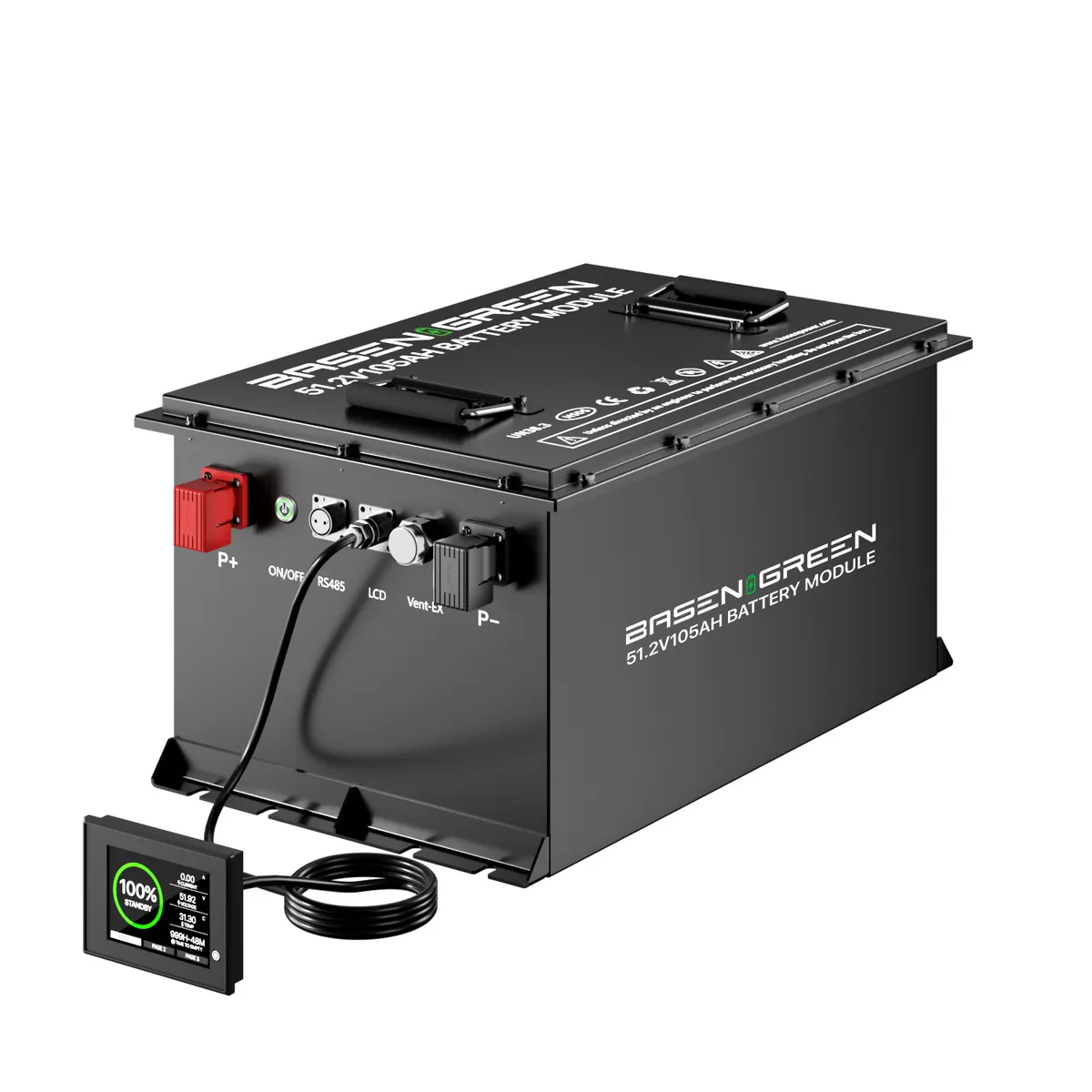GreenBasen 48V 105Ah baterija za golf vozila - slika 3
