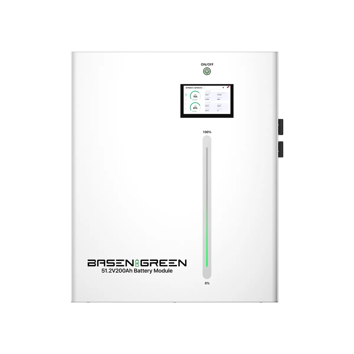 GreenBasen zidna 51,2V 200Ah 10 kWh