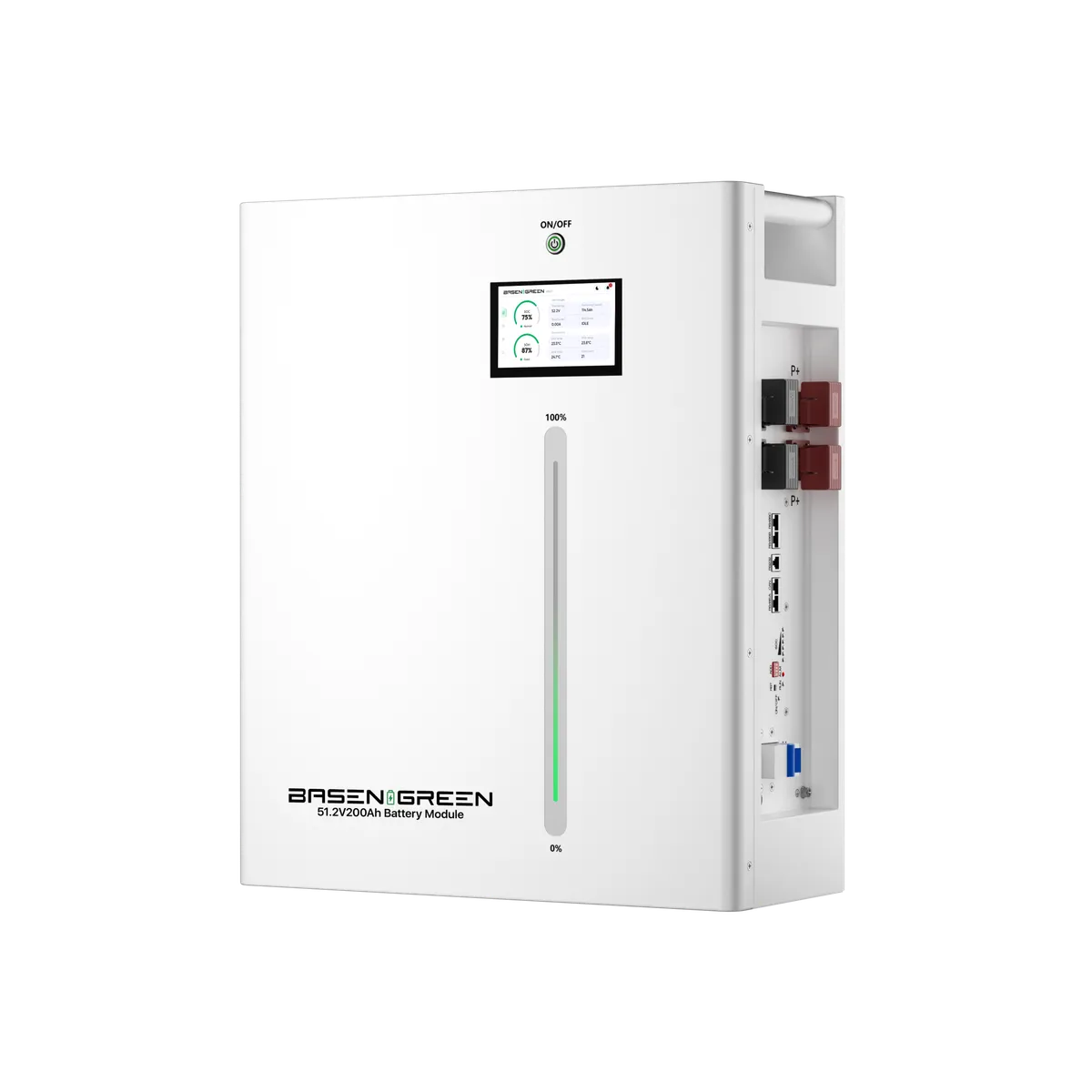 GreenBasen zidna 51,2V 200Ah 10 kWh - slika 3