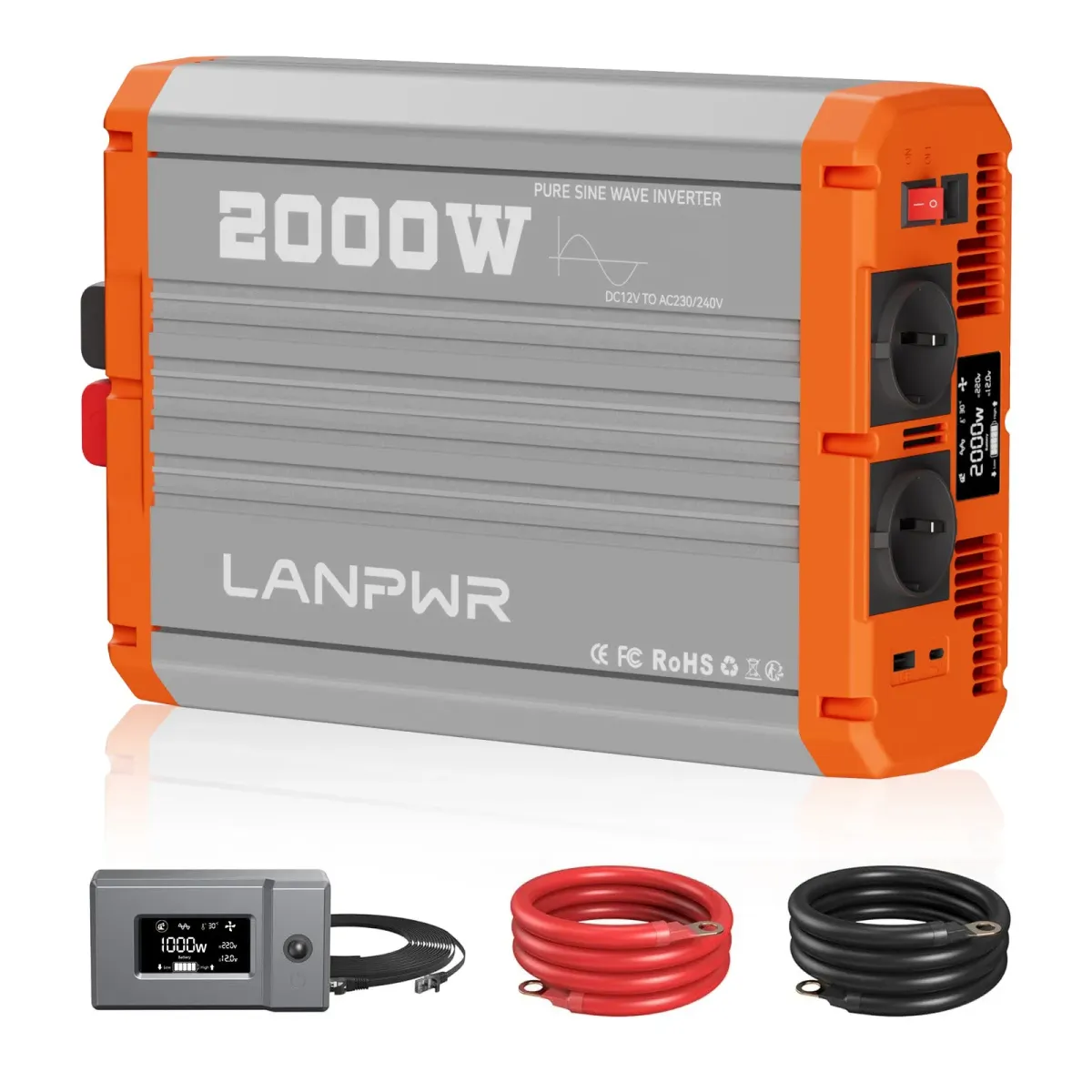 Inverter LANPWR 2000W 12V