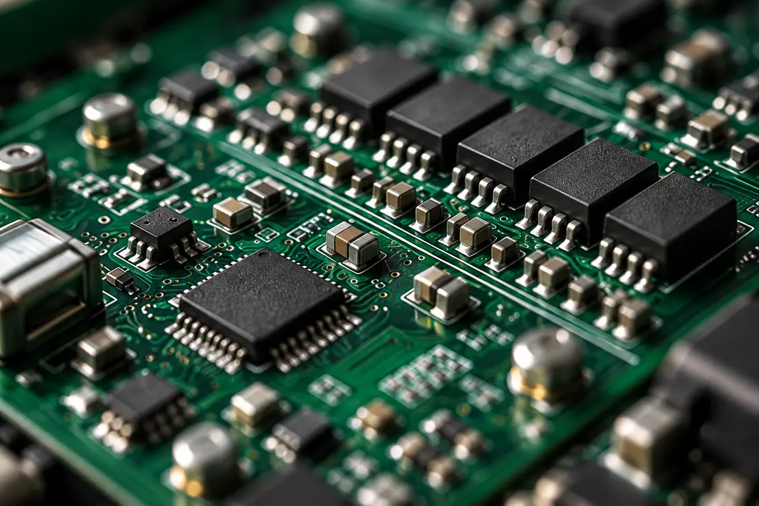 Detalj štampane ploče Battery Management System-a